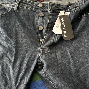 Nasty Pig Men's Denim Button-Fly Jeans